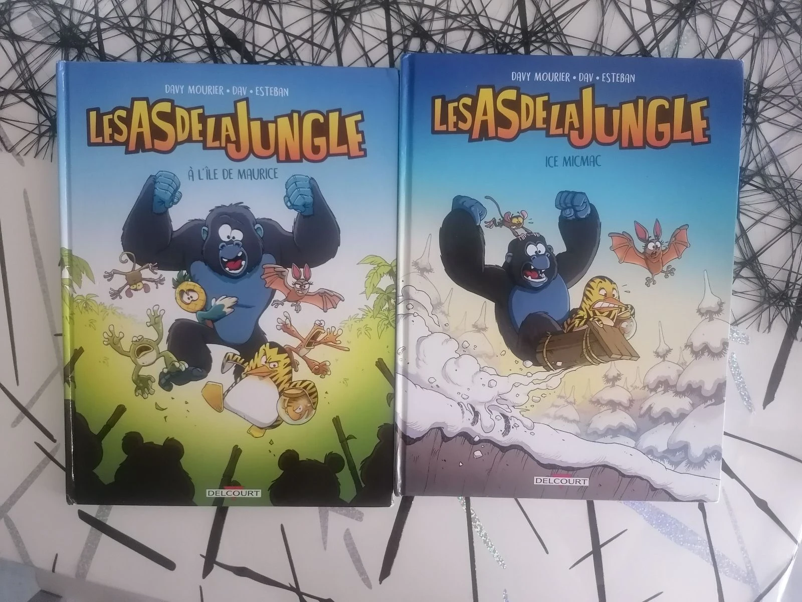 Lot 2 BD les As de la jungle 📚